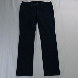 Ann Taylor 8 Modern Slim Dark‎ Rinse Stretch Denim Jeans